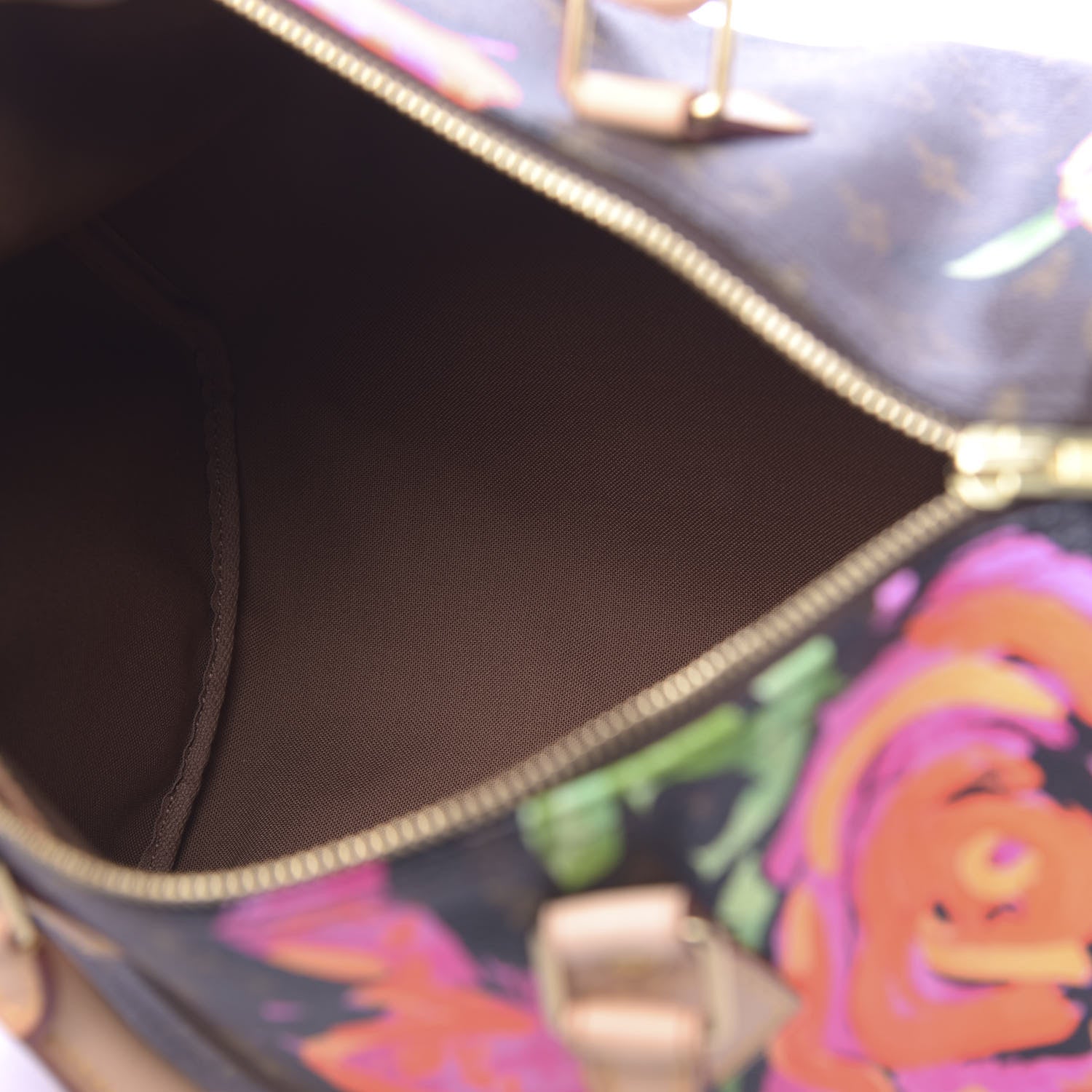 Louis Vuitton Monogram Roses Speedy 30 5 of 10