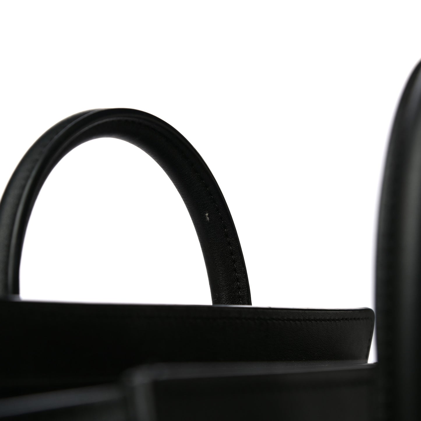 Smooth Calfskin Nano Luggage Black