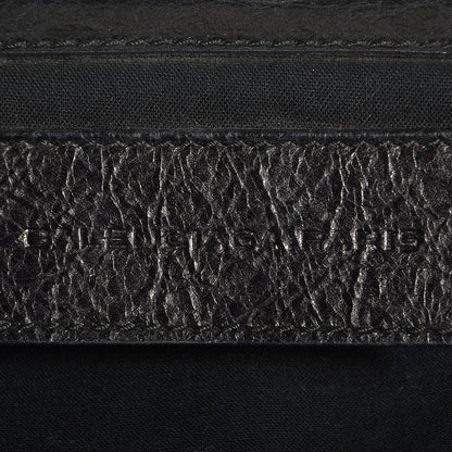Balenciaga Agneau Classic Hardware Envelope Clutch Black 6 of 10