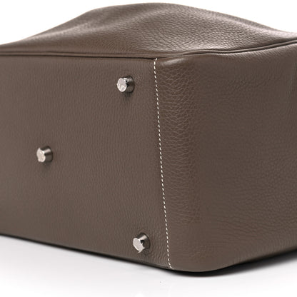 Hermes Taurillon Clemence Lindy 30 Etoupe 9 of 11