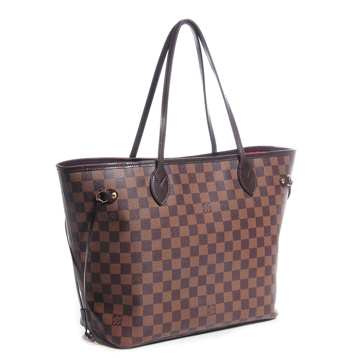 Louis Vuitton Damier Ebene Neverfull MM 3 of 8