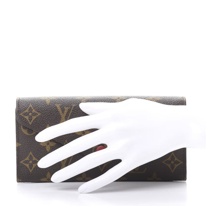 Louis Vuitton Monogram Josephine Wallet Red 2 of 13