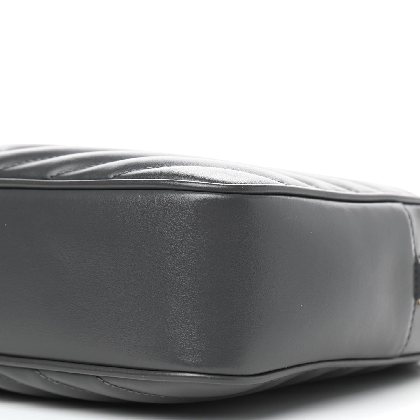 Calfskin Matelasse Monogram Lou Camera Bag Asphalt