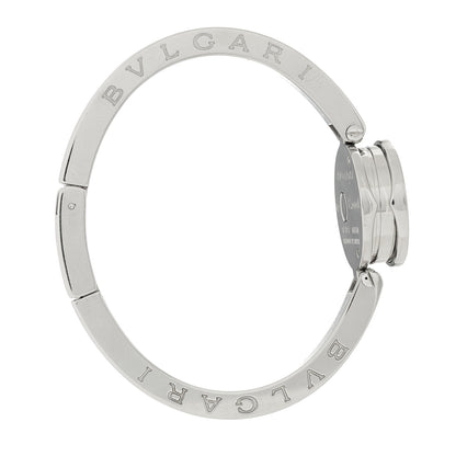 Bulgari Stainless Steel Diamond Blue Mother of Pearl 22mm B.zero1 Quartz Watch 3 of 5