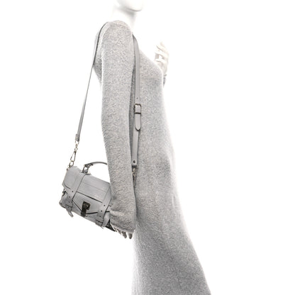 Proenza Schouler Lambskin PS1 Satchel Fog 2 of 16