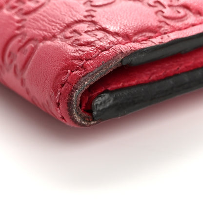 Gucci Microguccissima Interlocking G Continental Wallet Red 11 of 11
