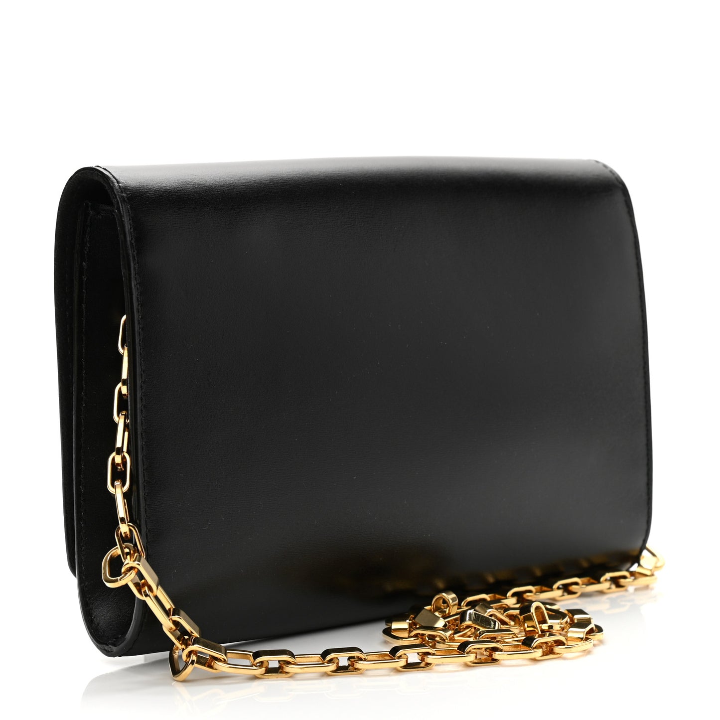 Calfskin Chain Louise GM Black