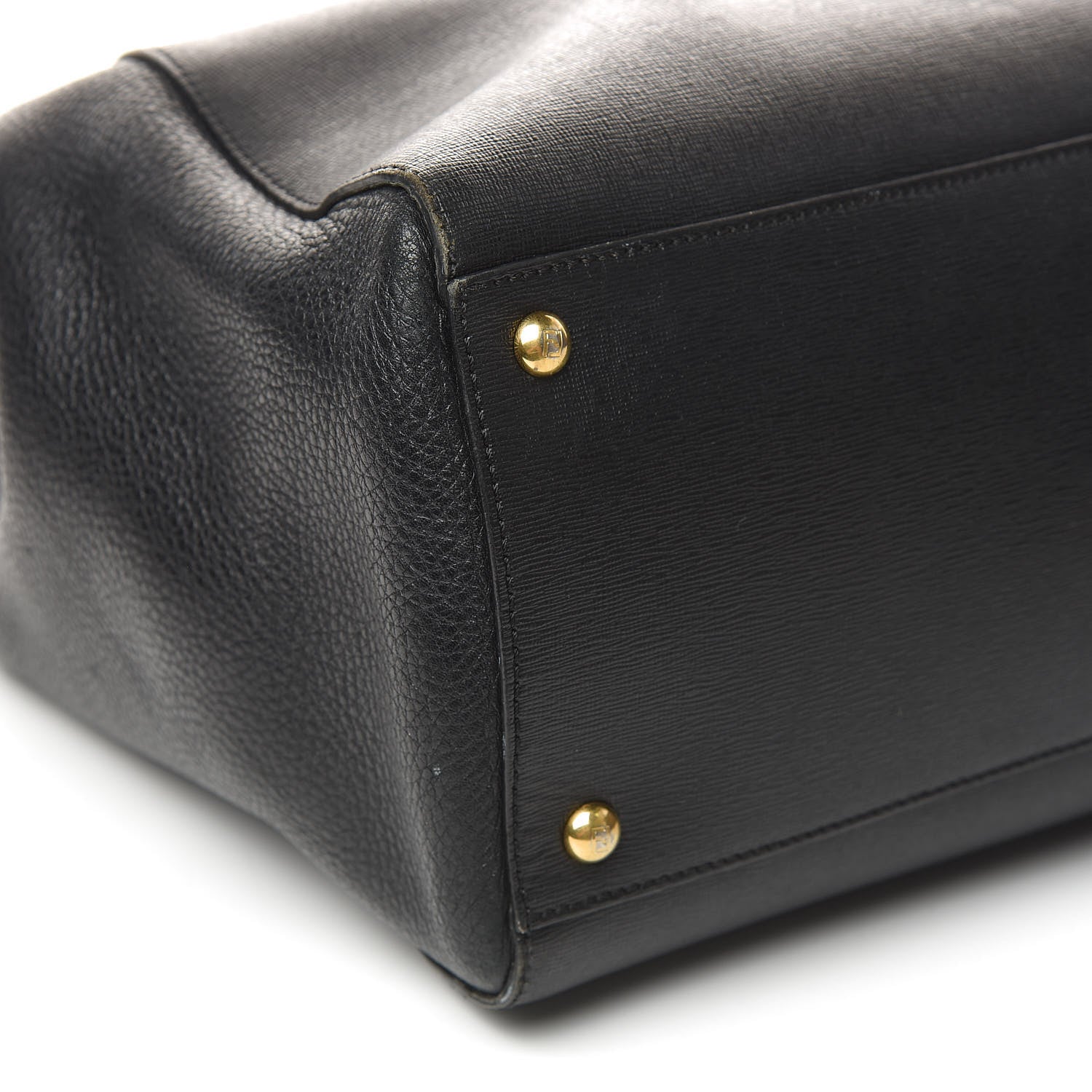Fendi Vitello Elite Large 2Jours Tote Black 8 of 13