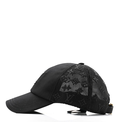 Louis Vuitton Cotton Mesh LV Signature Cap L Black 4 of 10