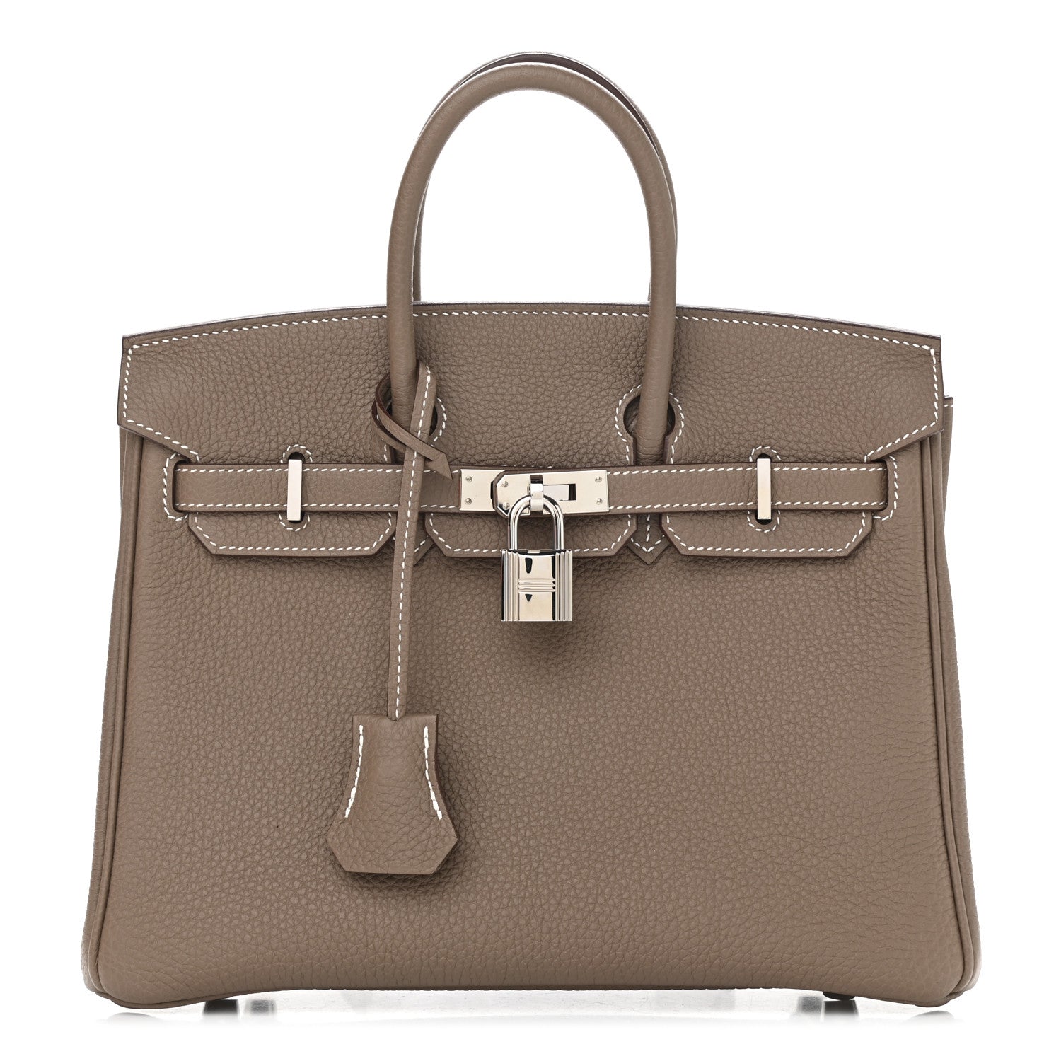 Hermes Togo Birkin 25 Etoupe 1 of 12