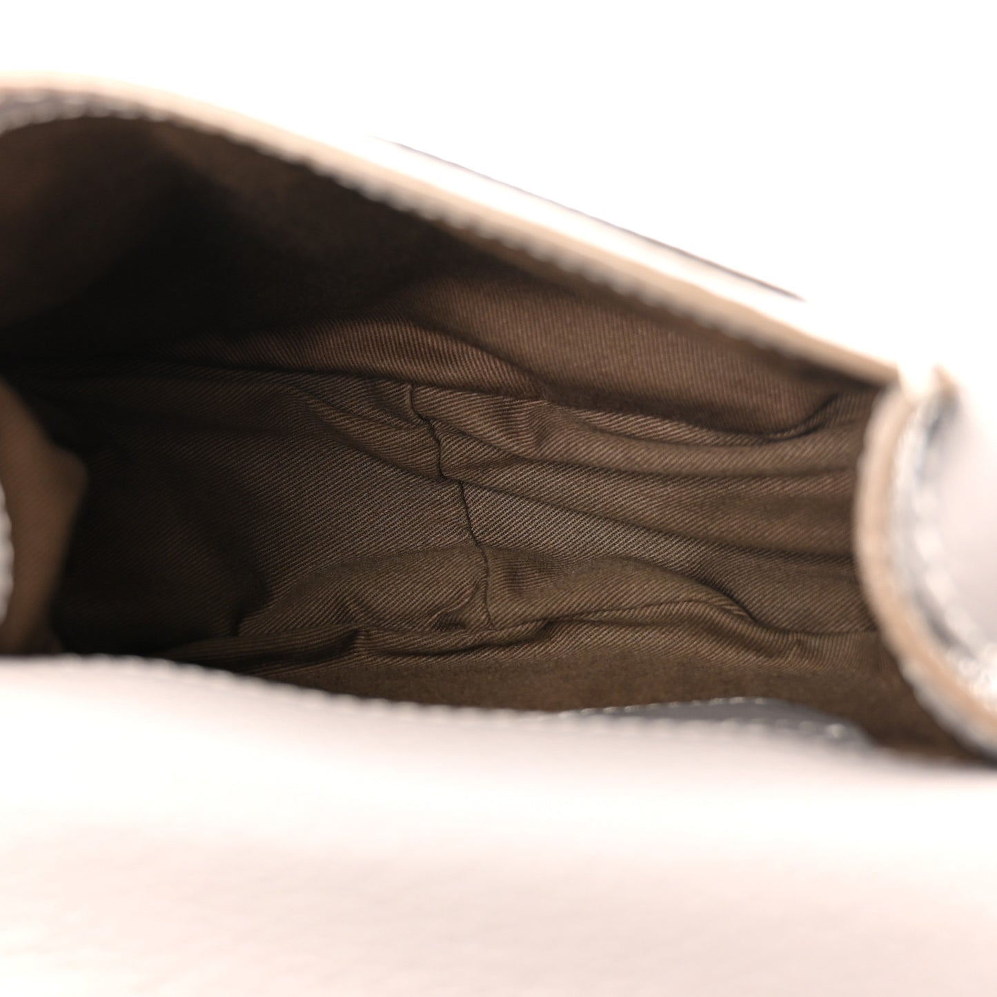 Calfskin Mini Marcie Round Crossbody Bag Cashmere Grey