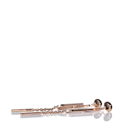 Hermes 18K Rose Gold Ever Chaine D'Ancre Earrings 3 of 6