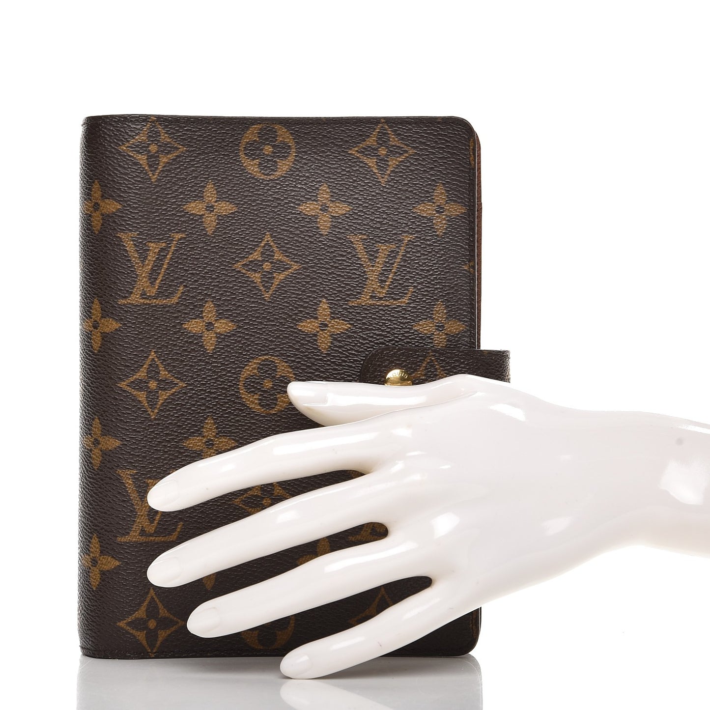 Monogram Medium Ring Agenda Cover