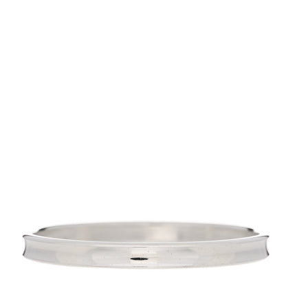 Tiffany Sterling Silver Narrow 1837 Bangle Bracelet 2 of 3