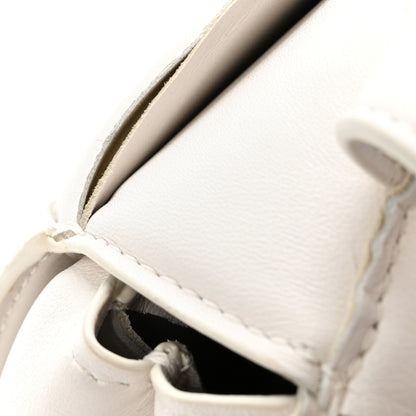 Bottega Veneta Nappa Intreccio Padded Top Handle Shoulder Bag White 21 of 30
