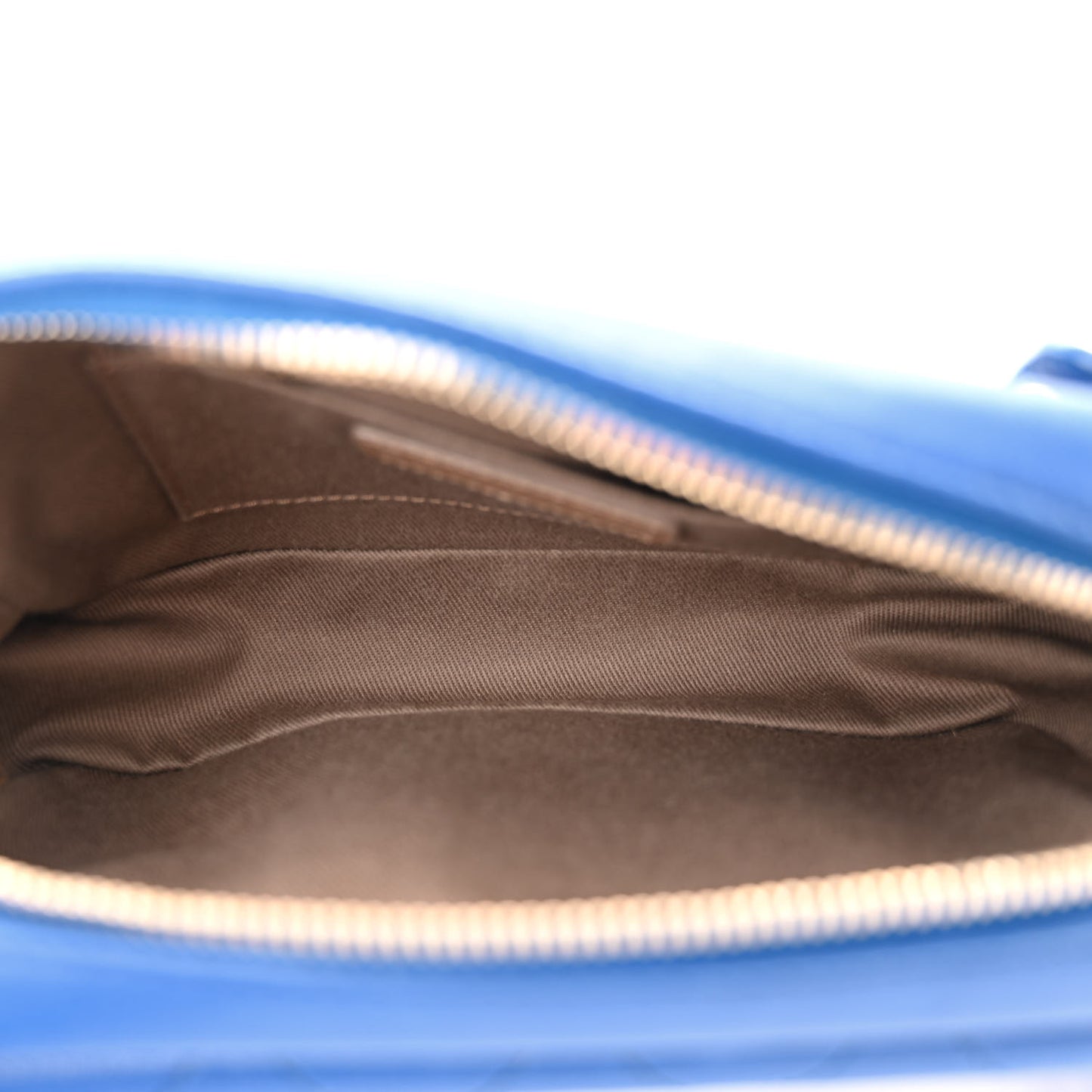 Calfskin Casual Trip Waist Bag Blue