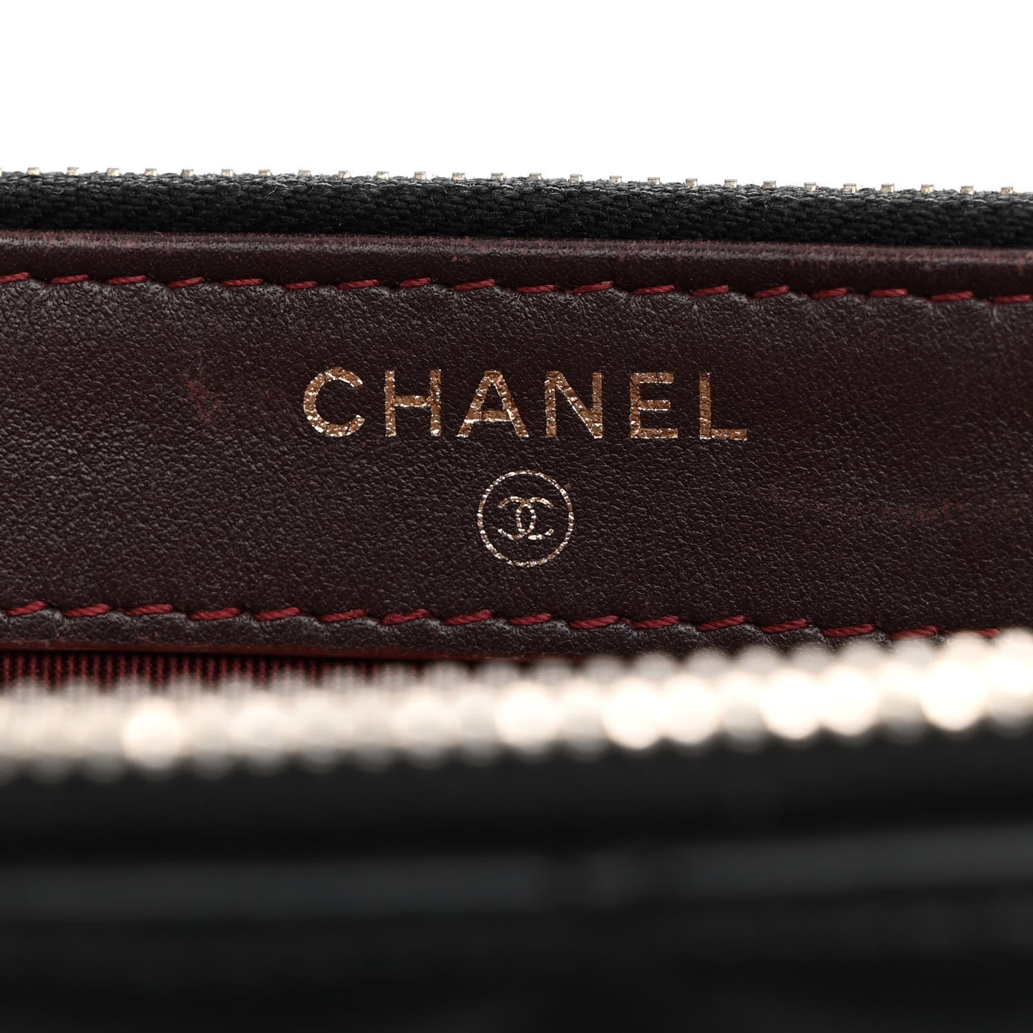 Chanel Lambskin Quilted Small Clutch With Chain Black 9 of 12