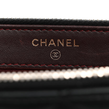 Chanel Lambskin Quilted Small Clutch With Chain Black 9 of 12