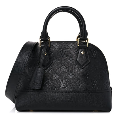 Louis Vuitton Empreinte Neo Alma BB Black 1 of 9