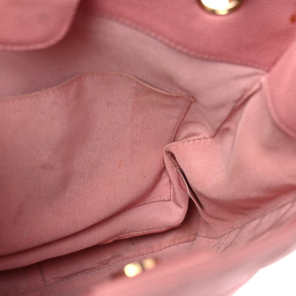 Chanel Caviar Quilted Petit Shopping Tote PST Pink 14 of 30