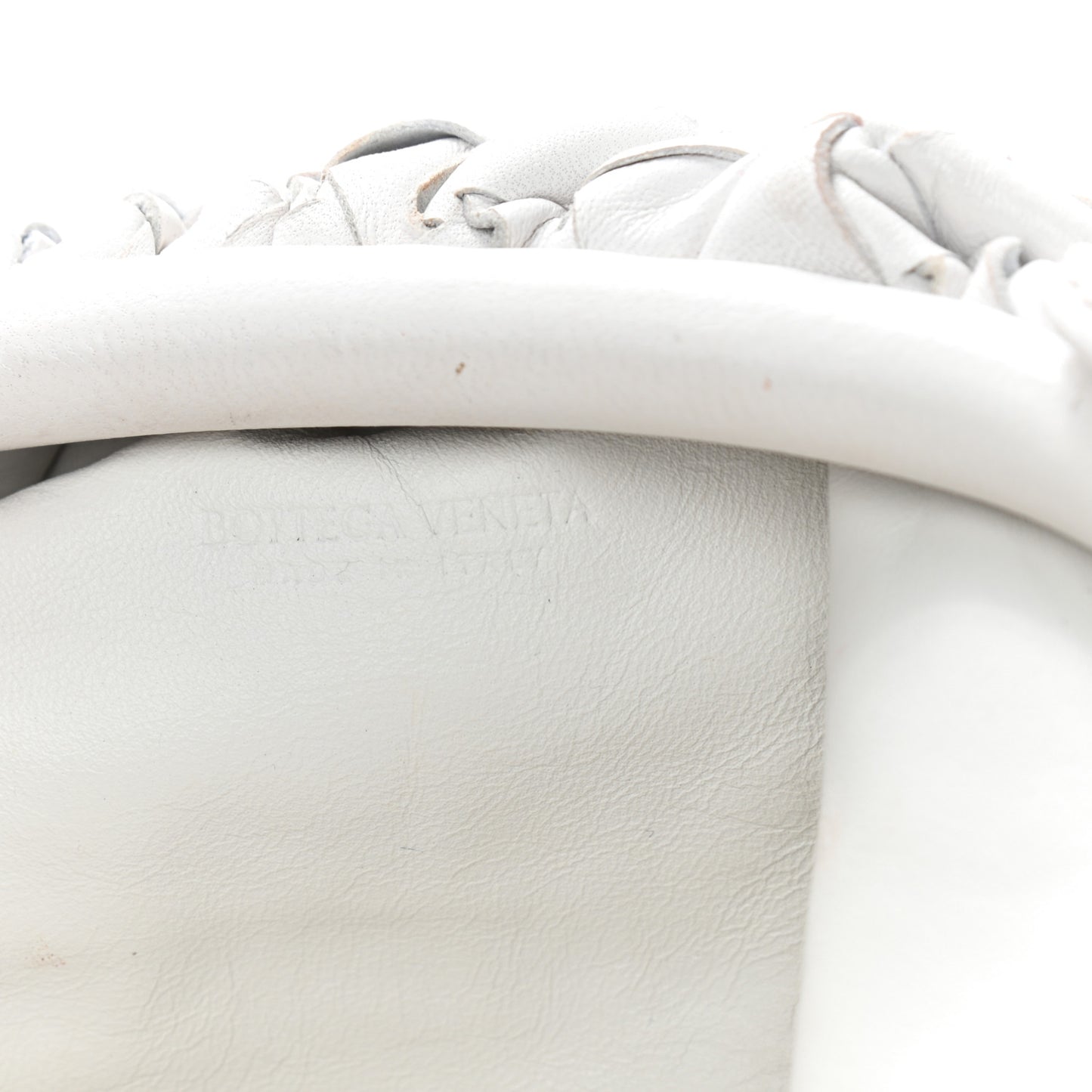 Nappa Intrecciato The Mini Pouch Plaster