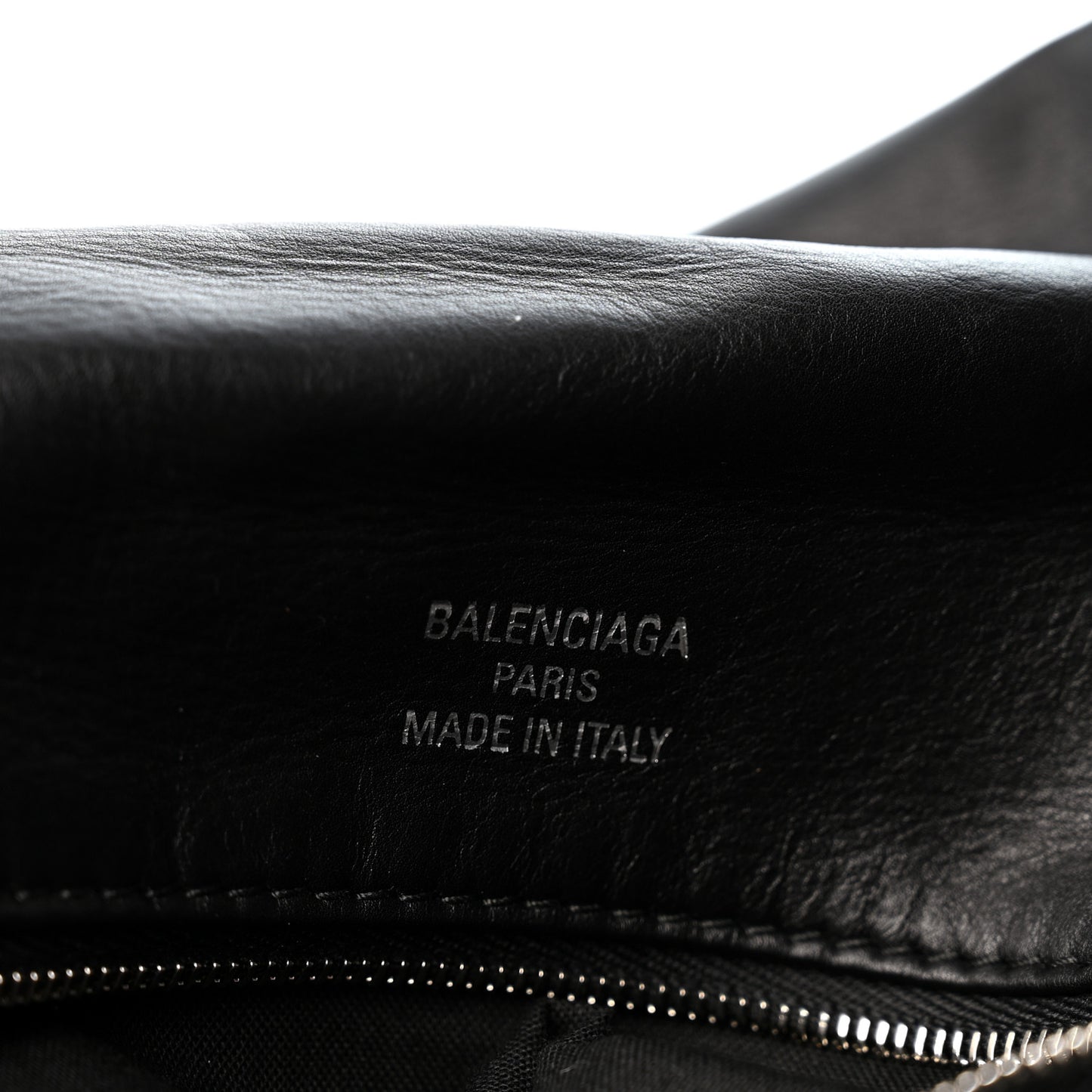 Crushed Calfskin Quilted Small Monaco Shoulder Bag Black
