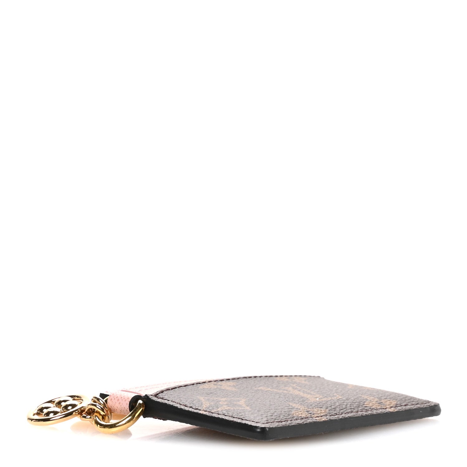 Louis Vuitton Monogram LV Charms Card Holder Rose Ballerine 4 of 6