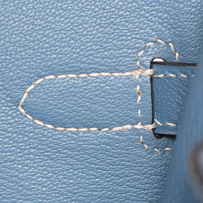 Hermes Gulliver Birkin 35 Blue Jean 22 of 33