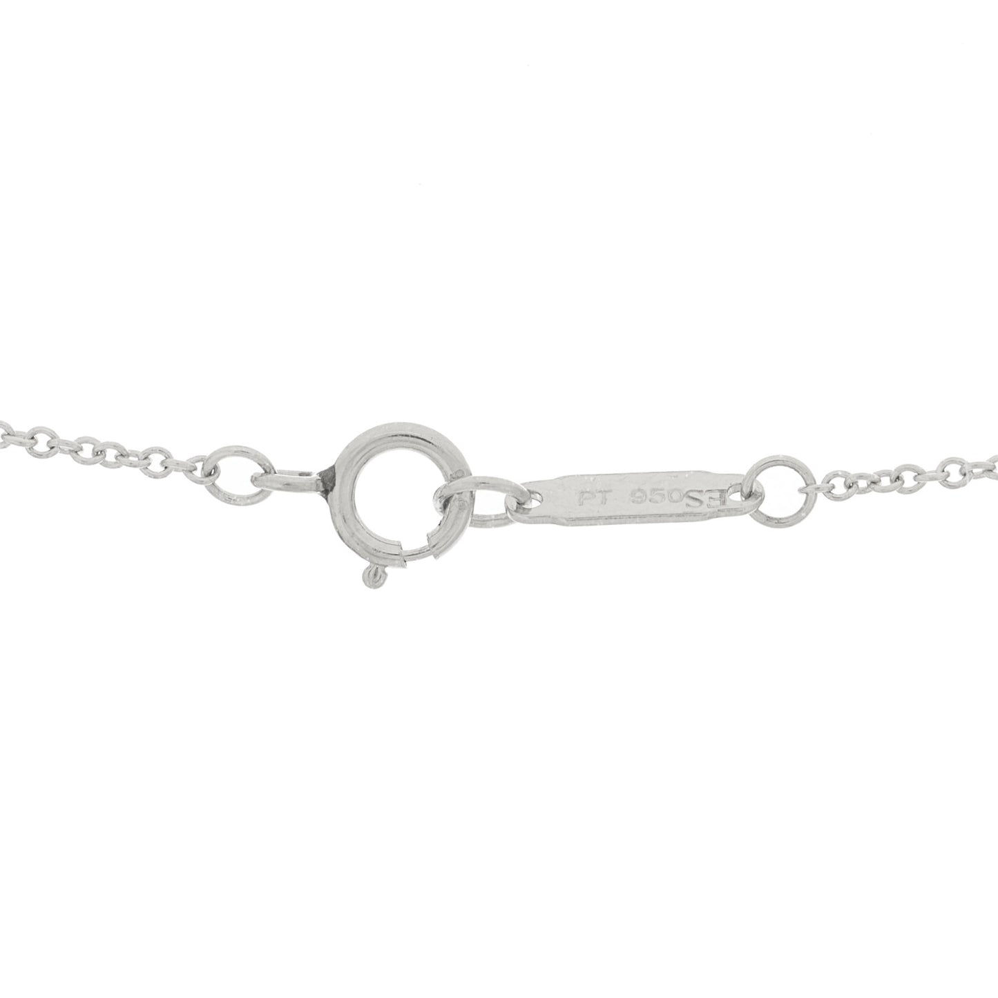 Platinum Diamond Victoria Bow Necklace