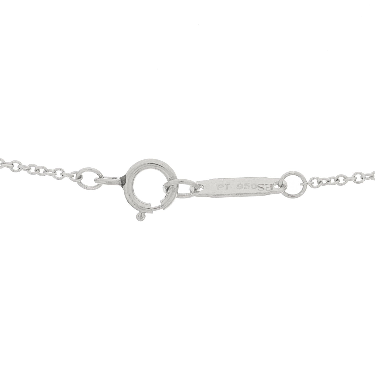Tiffany Platinum Diamond Victoria Bow Necklace 5 of 5