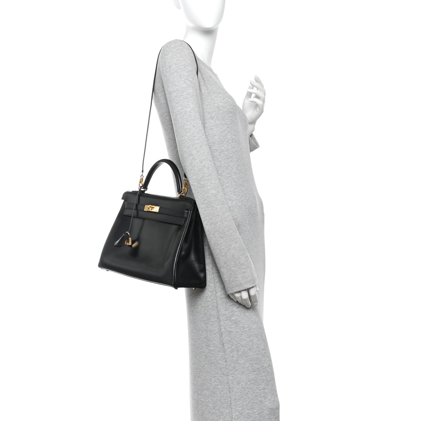 Box Kelly Retourne 32  Black