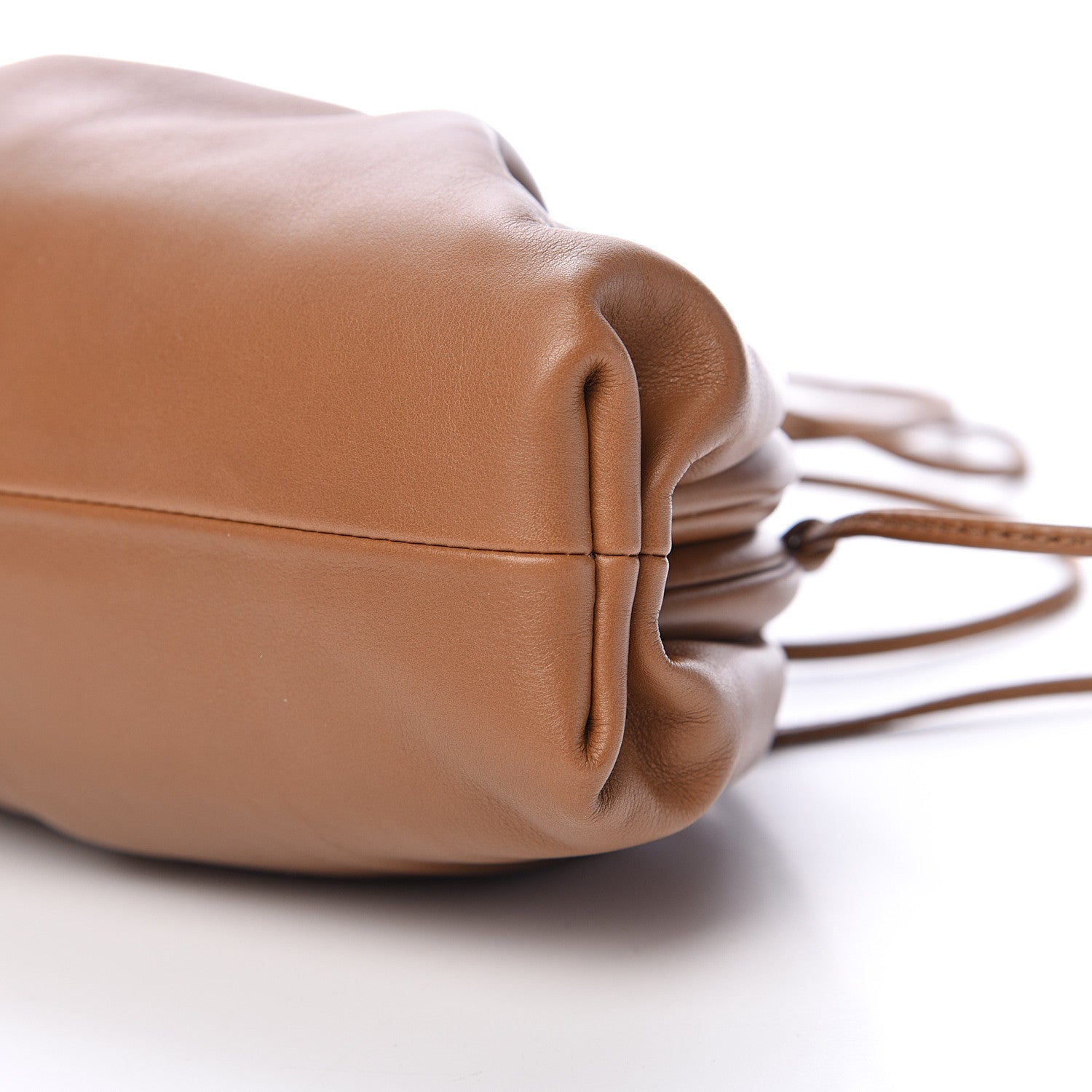 Bottega Veneta Butter Calfskin The Mini Pouch Cammello 9 of 11