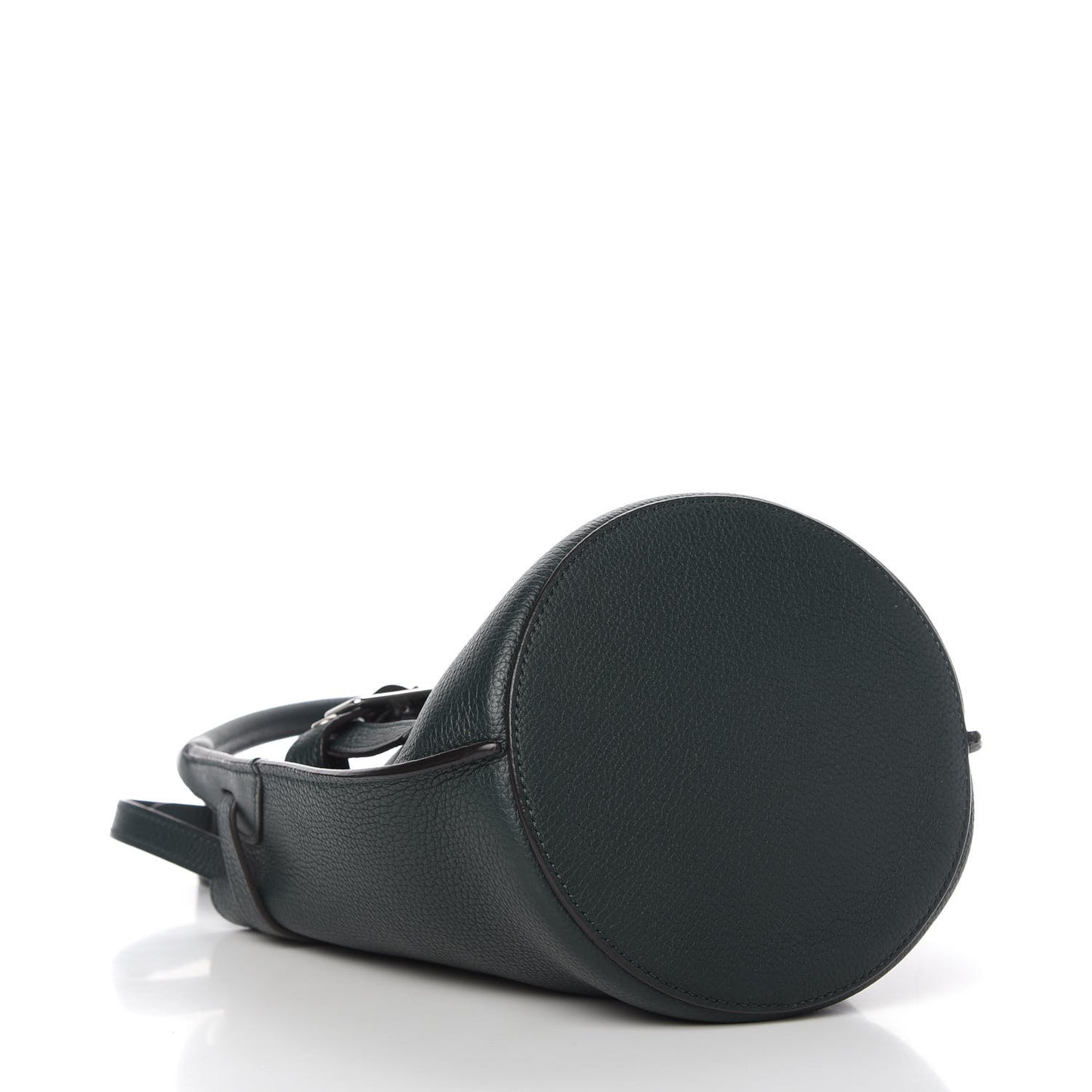 Supple Grained Calfskin Nano Big Bag Bucket Amazone