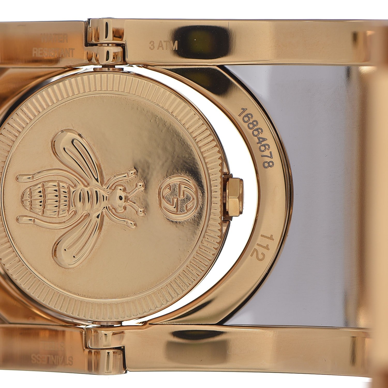 Gucci Stainless Steel Canvas 33mm Twirl GG Supreme Blooms Quartz Watch 6 of 8