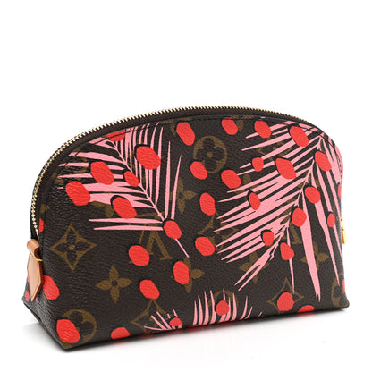 Louis Vuitton Monogram Jungle Dots Cosmetic Pouch Sugar Pink Poppy 3 of 6