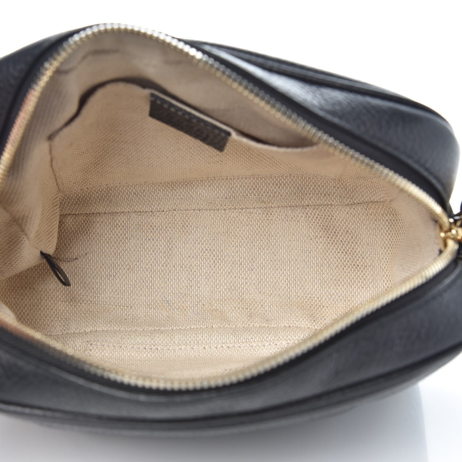 Gucci Pebbled Calfskin Small Soho Disco Bag Black 5 of 11