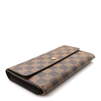 Louis Vuitton Damier Ebene Porte Tresor International Wallet 4 of 9