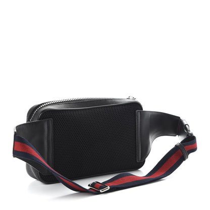 Gucci Soft GG Supreme Monogram Web Belt Bag Black Grey 3 of 10
