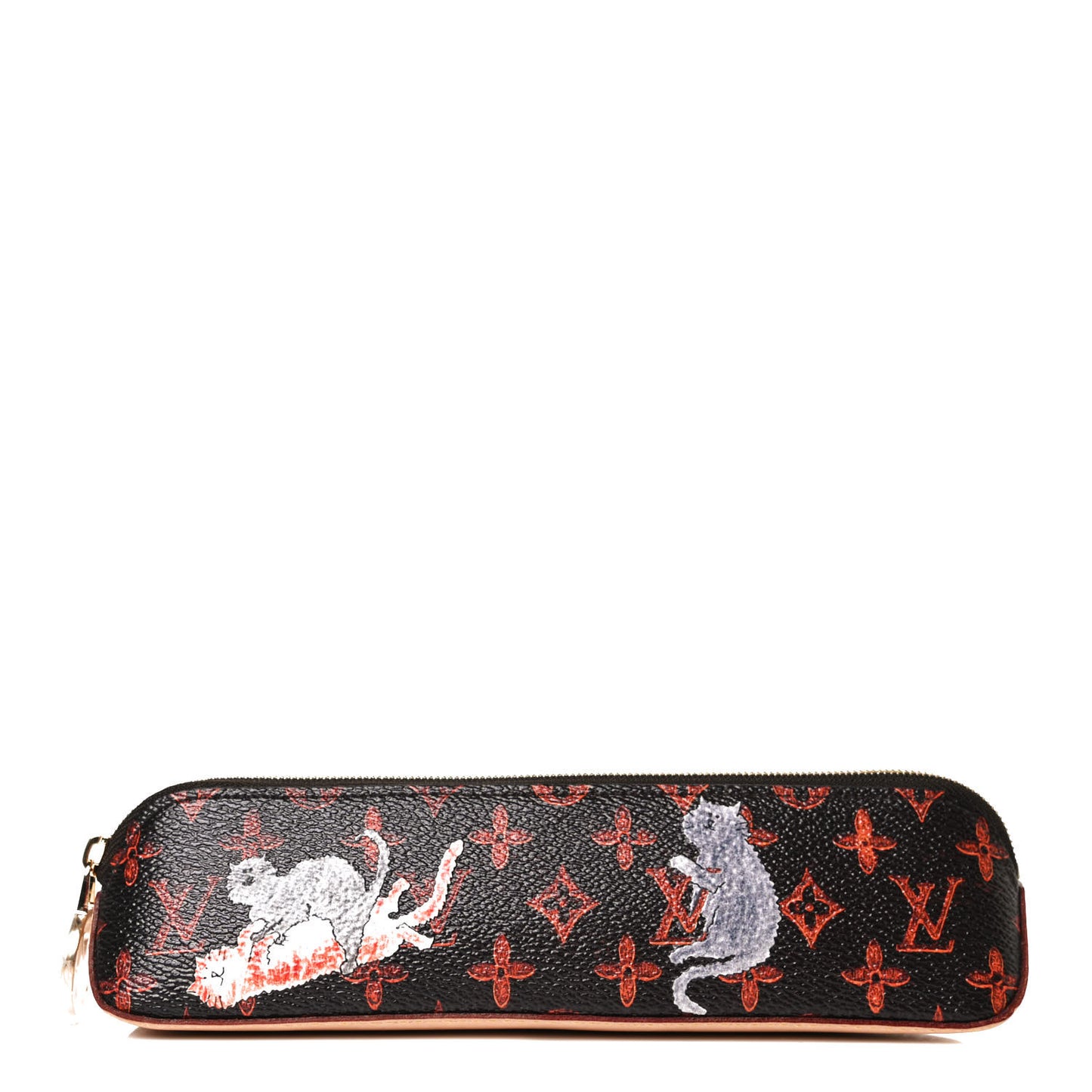 Catogram Elizabeth Pouch Orange Marron
