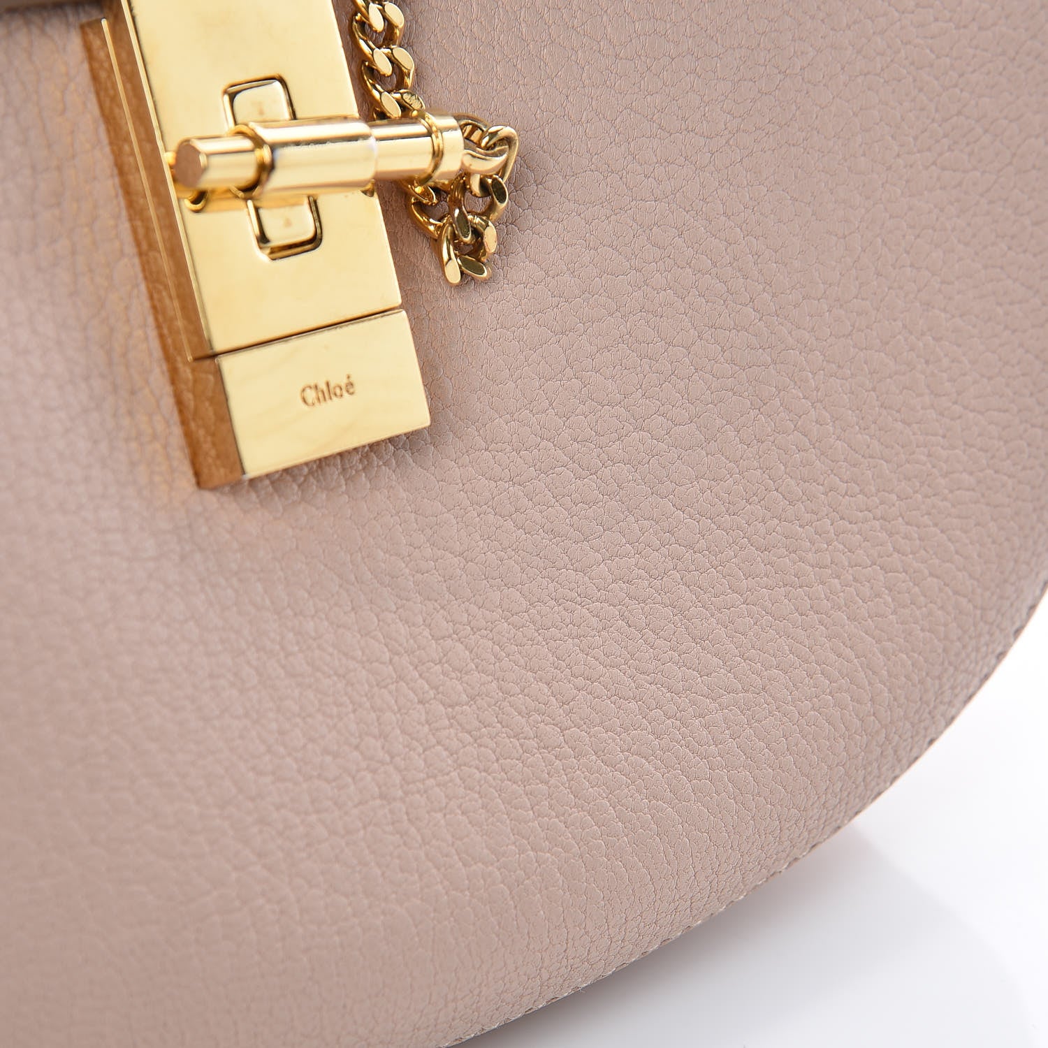 Chloe Grained Lambskin Drew Shoulder Bag Abstract White 10 of 14