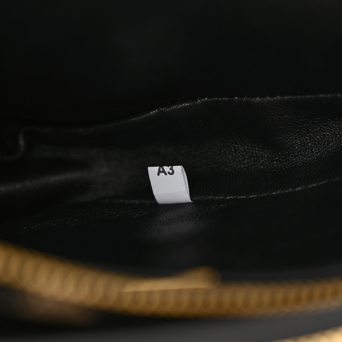 Jacquard Calfskin Triangolo Symbole Embroidered Mini Triangle Double Bag Black Corda