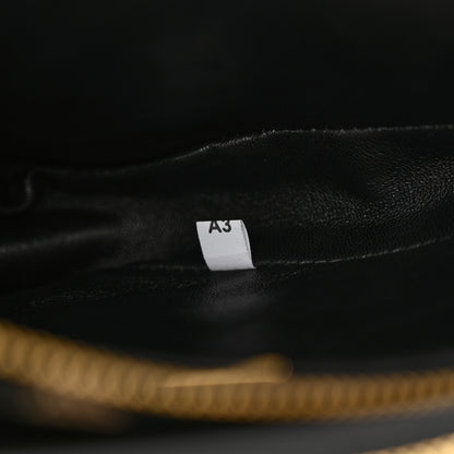 Prada Jacquard Calfskin Triangolo Symbole Embroidered Mini Triangle Double Bag Black Corda 8 of 11