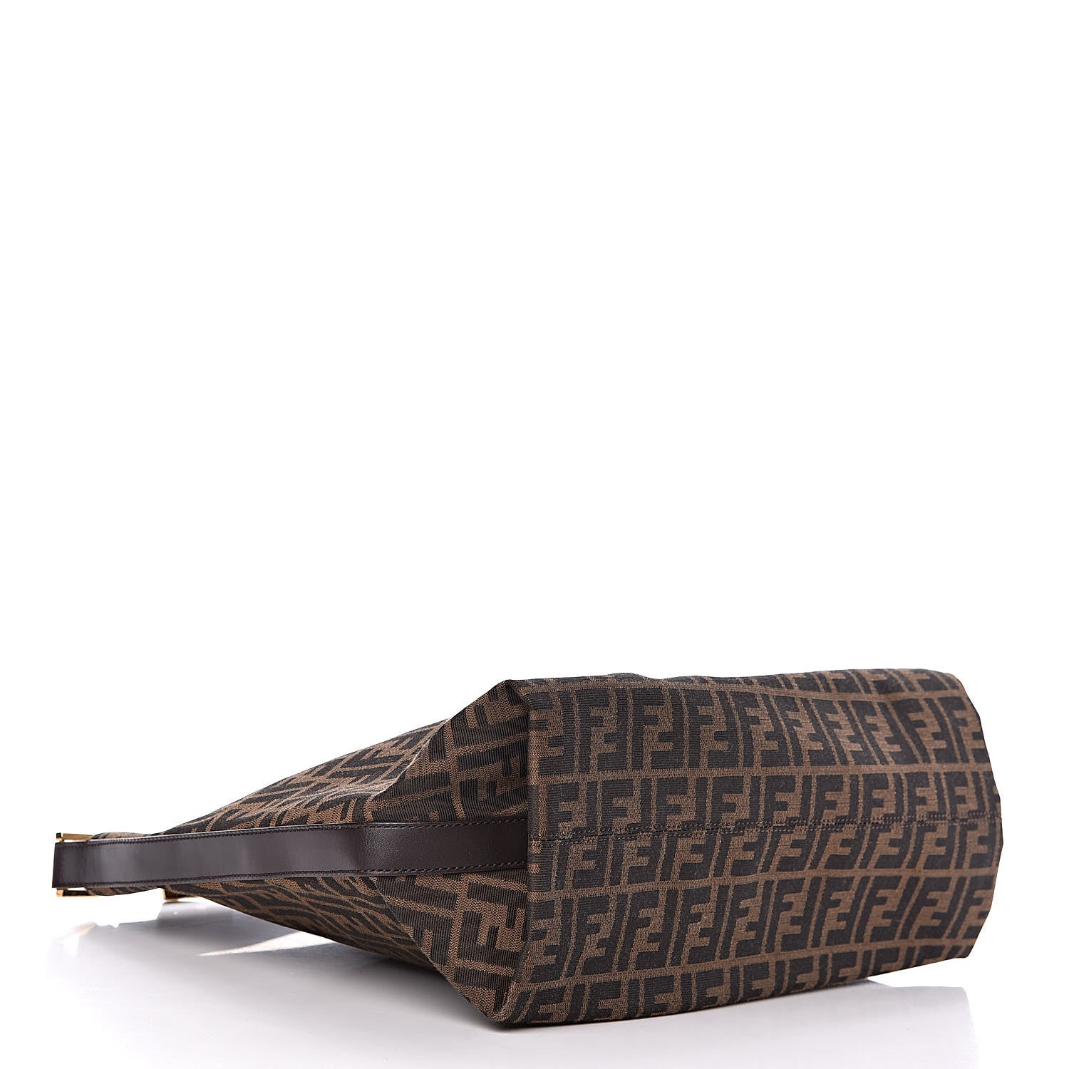 Fendi Zucca Large Hobo Tobacco 4 of 10
