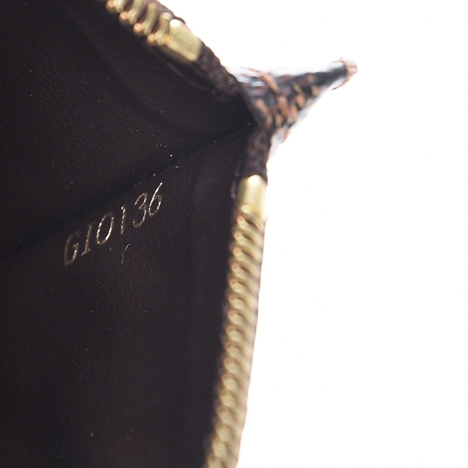 Louis Vuitton Damier Ebene Josephine Wallet Zippered Insert 7 of 7