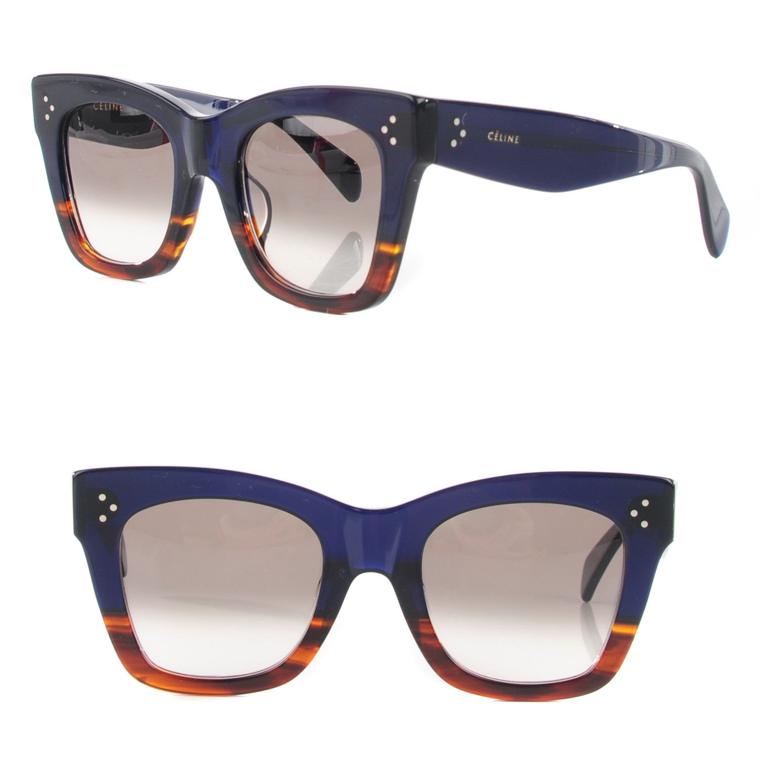 Celine Sunglasses 41098/F/S Black Havana 1 of 5