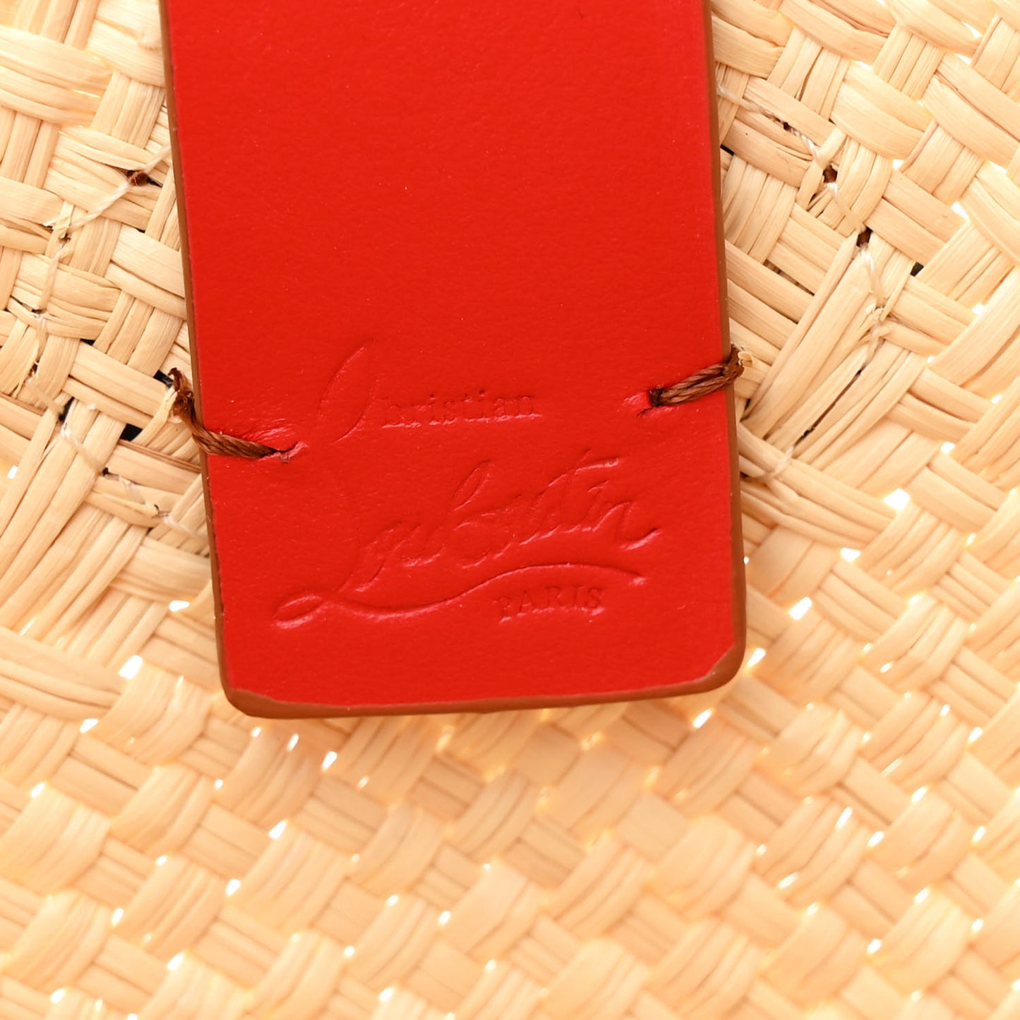 Calfskin Raffia Mini Cabata Tote Natural Cuoio