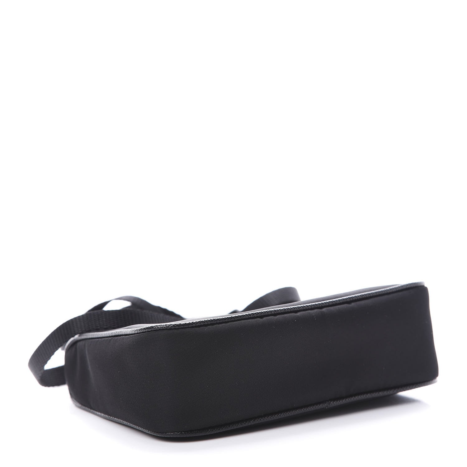 Prada Tessuto Nylon Mini Re-Edition 2000 Shoulder Bag Black 4 of 11