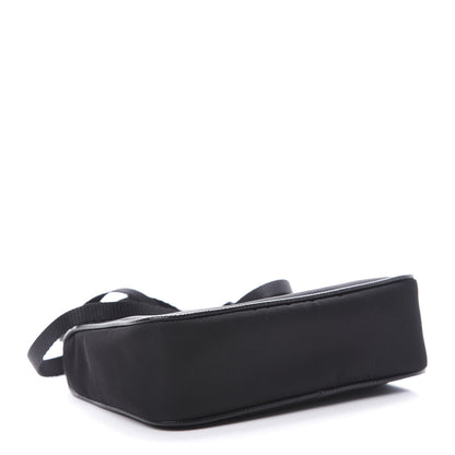 Prada Tessuto Nylon Mini Re-Edition 2000 Shoulder Bag Black 4 of 11