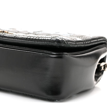 Burberry Patent Quilted Horseferry Print Small Lola Bag Black 10 of 11