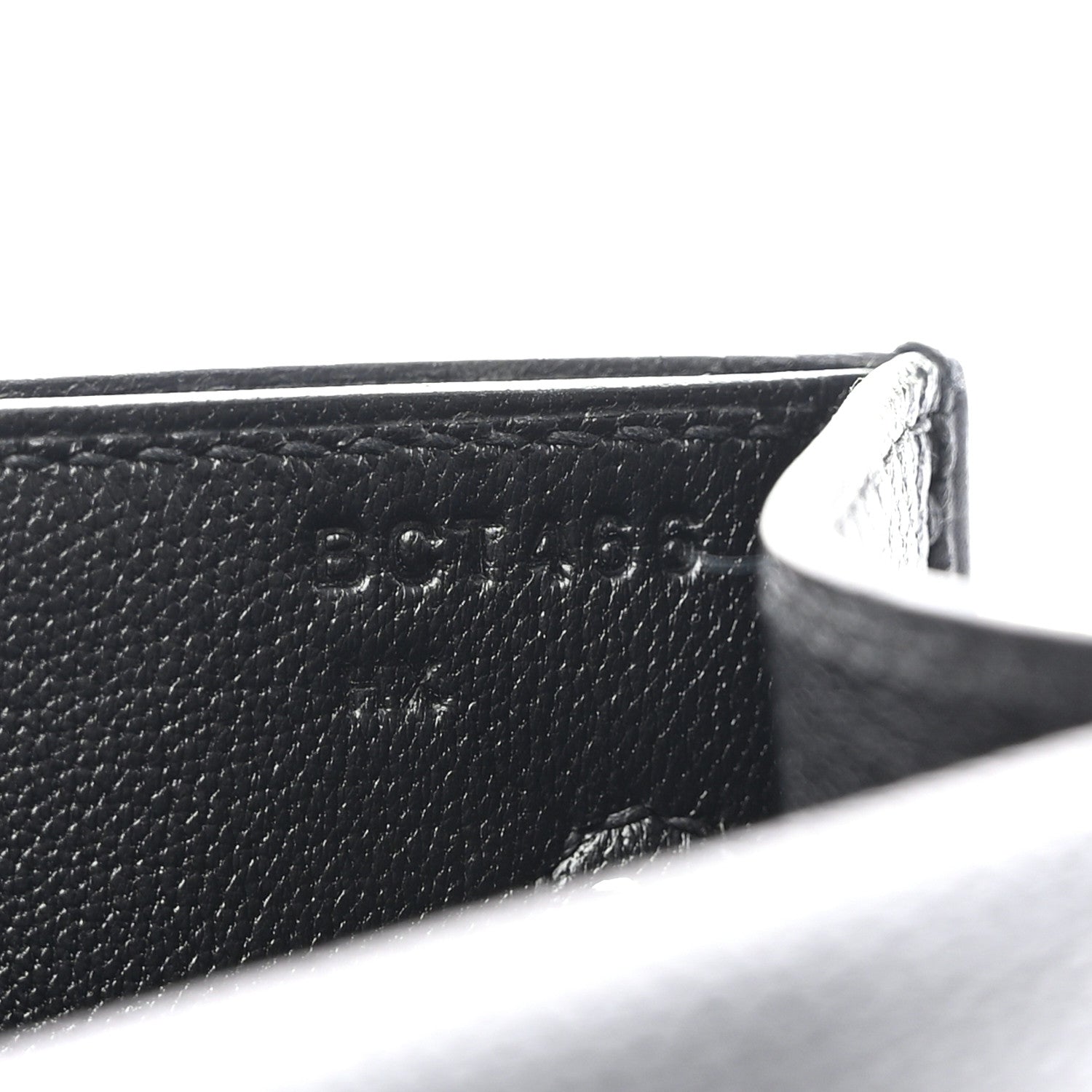 Hermes Togo Kelly Depeches 25 Pouch Black 6 of 10